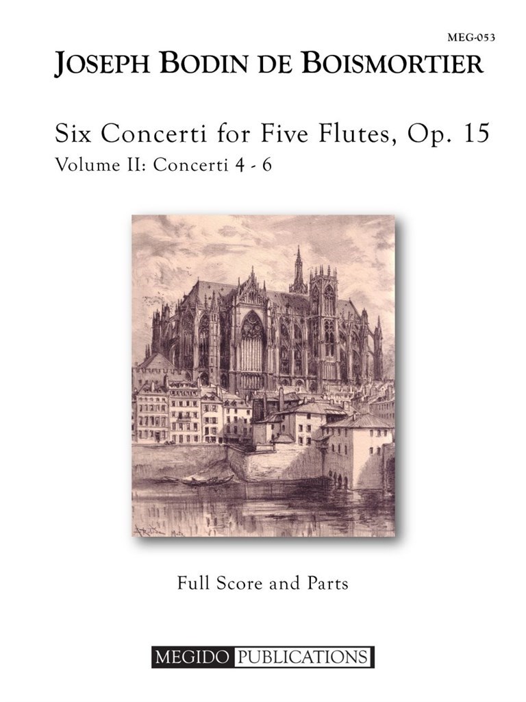 Six Concerti For Flute Flutes, Op. 15, Volume II